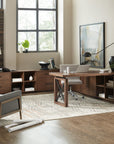 Home Office - Bunching Short Bookcase - Dark Brown