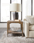 Chapman - Rectangle End Table - Medium Brown