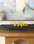 Ciaran - Indoor-Outdoor Wooden Tray - Black