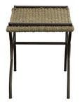 Playa - Seagrass Small Bench - Black