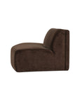 Naomi - Convex Sofa - Dark Brown
