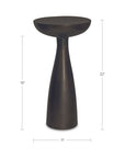 Greta - Side Table - Deep Bronze