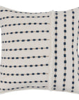 Nomadic Elegance - Katia Pillow - Ivory / Navy