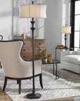 Brazoria - Floor Lamp - Dark Gray