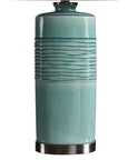 Rila - Table Lamp - Distressed Teal