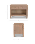 Joni - Nightstand - Natural