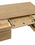 Kalamazoo - Executive Desk - Light Brown