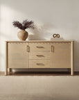 Wiley - 3 Drawer Sideboard - Natural