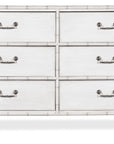 Charleston - Six-Drawer Dresser - White