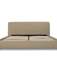 Beau - Queen Storage Bed - Warm Beige