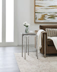 Chapman - Metal Nesting Tables - Pearl Silver