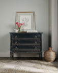 Charleston - Three Drawer Chest, Armoire Base - Black