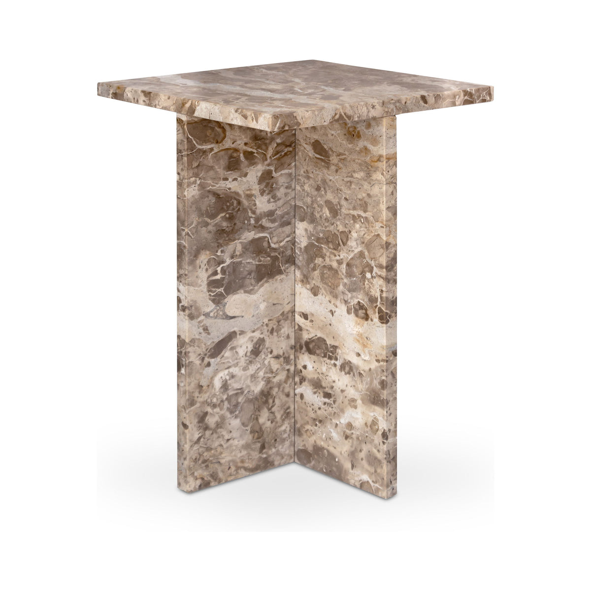 Blair - Accent Table Panther Marble - Beige