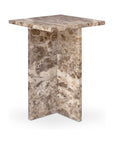 Blair - Accent Table Panther Marble - Beige