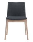 Deco - Oak Dining Chair (Set of 2) - Dark Gray