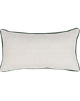 Belcourt - 14" x 26" Floral Pillow - Floral Natural / Blue