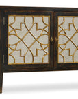 Sanctuary - Four-Door Mirrored Console Table