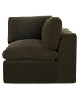 Cates - Corner Chair - Dark Green