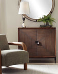 Bottom Line - 2 Door Wood Cabinet - Woodtone