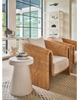 Weekender Coastal Living Home / Key Largo - Lounge Chair - White