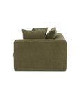 Davie - Right Arm Facing Chair - Olive Green