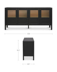 Hannah - Sideboard - Black