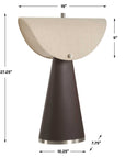 Conover - Modern Table Lamp - Brown