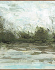 Marsh - 72" x 36" Painting Art By Buddy Whitlock - Dark Green