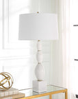 Regalia - White Marble Table Lamp