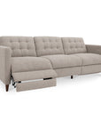 Bridgers - Power Recliner Sofa - Warm Grey