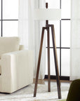 Mondovi - Modern Floor Lamp - Dark Brown