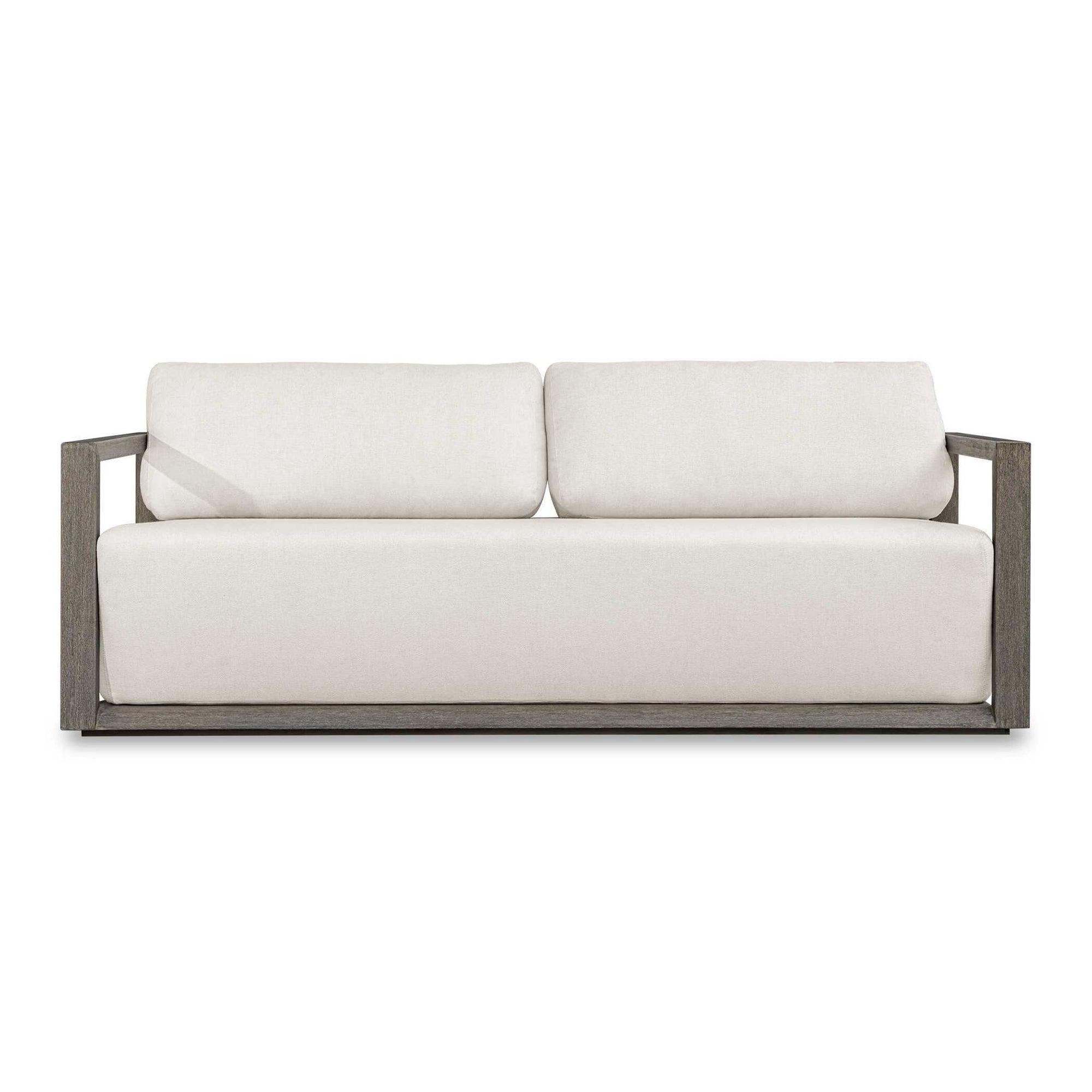 Remsen - Outdoor Sofa - Gray / Oyster White