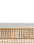 Getaway - Rattan Bench - Light Brown