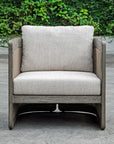 Dartmoor - Outdoor Barrel Chair - Weathered Gray