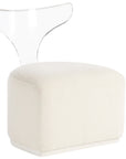 Weekender Coastal Living Home / Mirissa - Swivel Chair - White