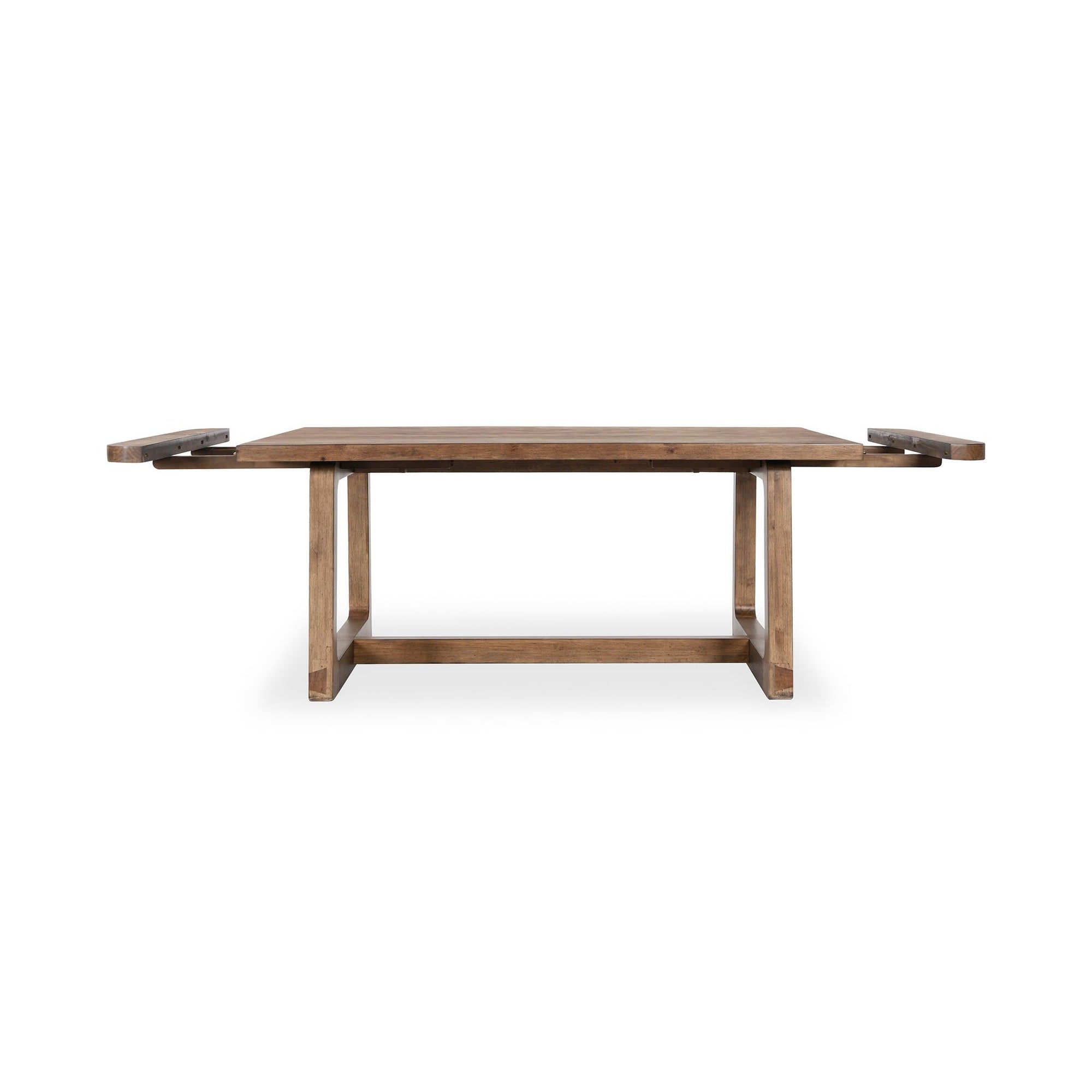Lyra - Dining Table With Extensions - Smoke Brown