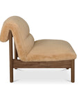 Pierce - Accent Chair Faux Fur - Brown