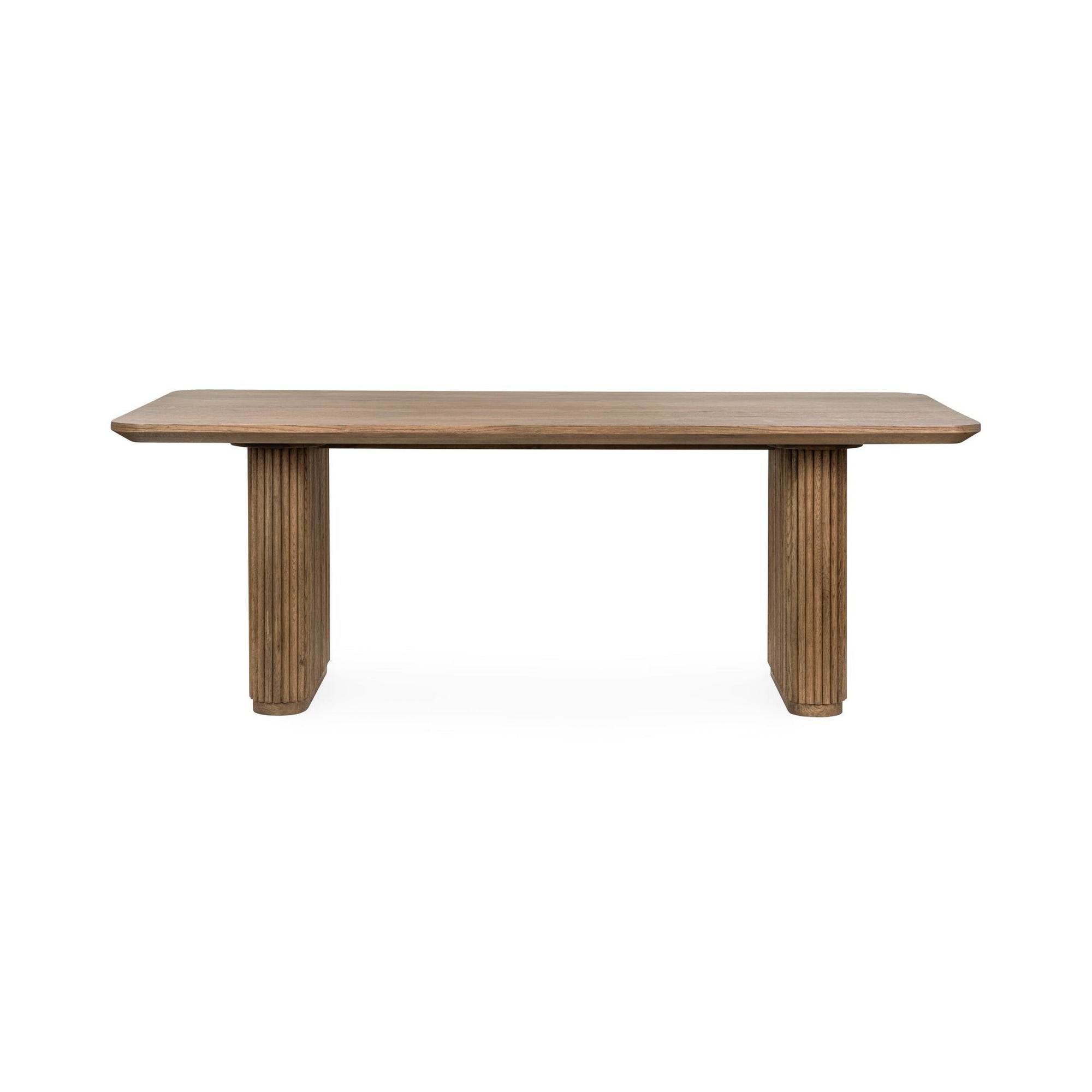 Vander - Oak Wood 84&quot; Dining Table