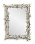 Rooted - Reflection Mirror - Bleached Teak