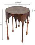 Copperworks - Accent Table - Brown