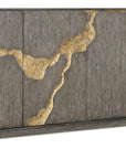 Melange - Fissured Entertainment Credenza - Dark Gray