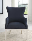 Gordonston - Blue Fabric Accent Chair