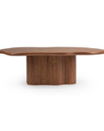 Alvaro - 94" Freeform Dining Table - Chestnut