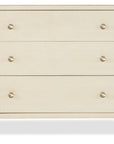 Archives - Raffia Three-Drawer Chest - Beige