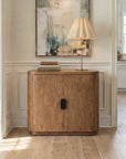 Newell - Wood 2 Door Cabinet - Natural