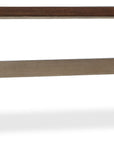 Melange - Contours Cocktail Table - Dark Brown