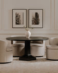 Dane - Swivel Chair - Oatmeal