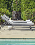 Bea - Outdoor Pool Chaise - Black
