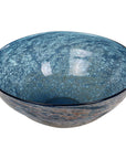 Genovesa - Aqua Glass Bowl - Blue