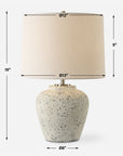 Rupture - Aged Ivory Table Lamp